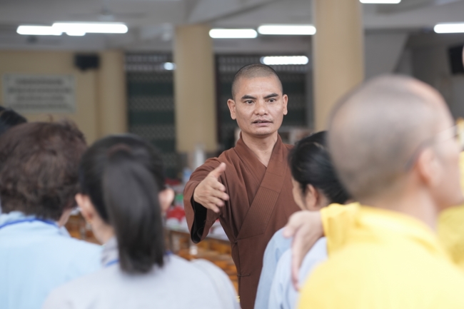 Khai khóa Khóa Tu Phật Thất lần 108.