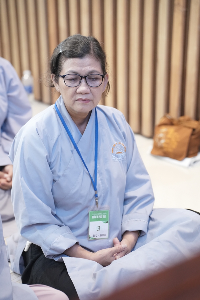 Khai khóa Khóa Tu Phật Thất lần 108.