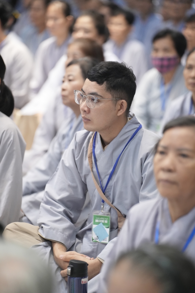 Khai khóa Khóa Tu Phật Thất lần 108.