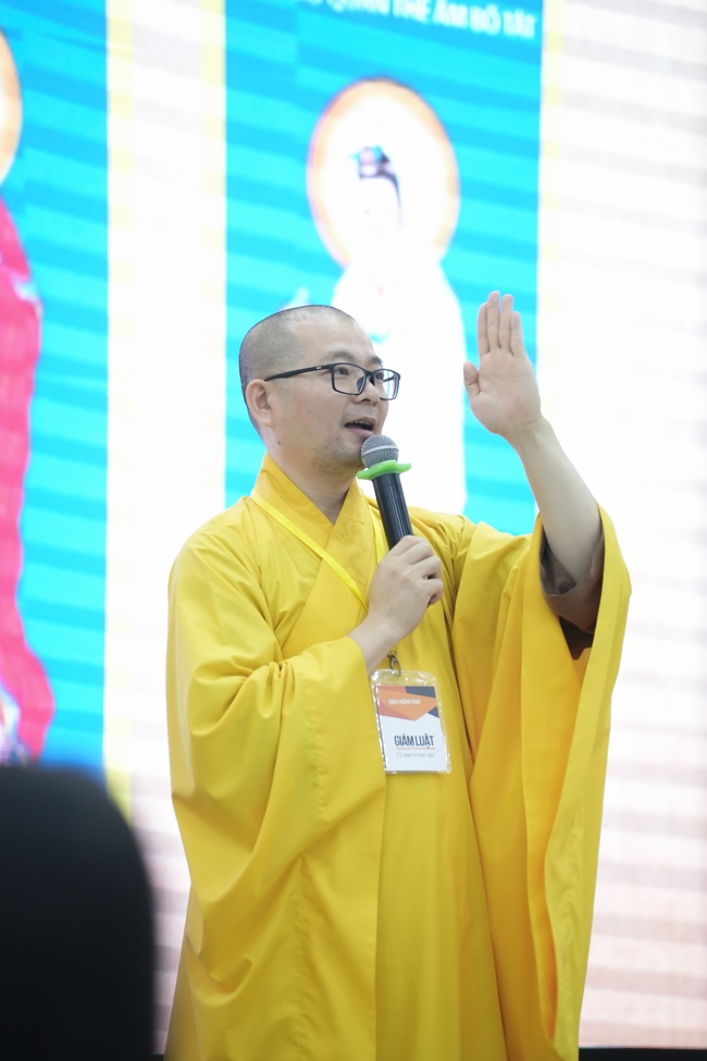 Khai khóa Khóa Tu Phật Thất lần 108.