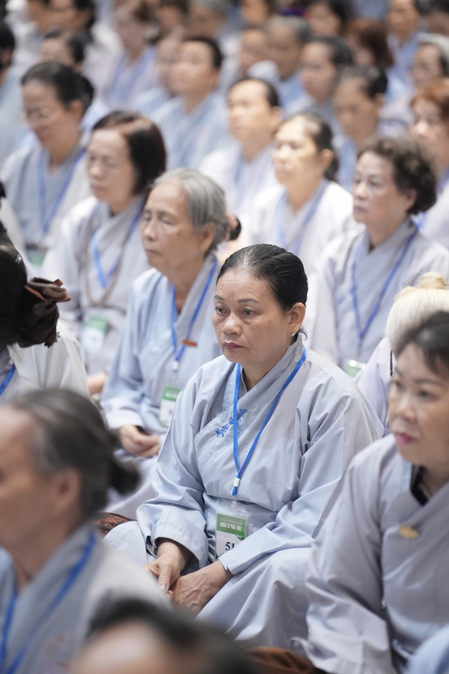 Khai khóa Khóa Tu Phật Thất lần 108.