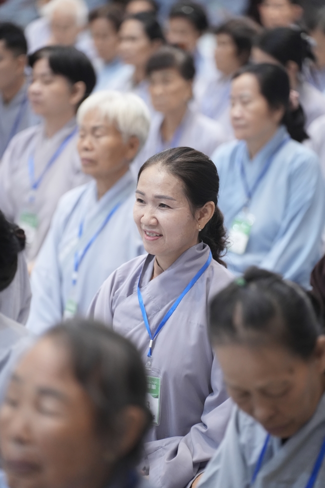 Khai khóa Khóa Tu Phật Thất lần 108.