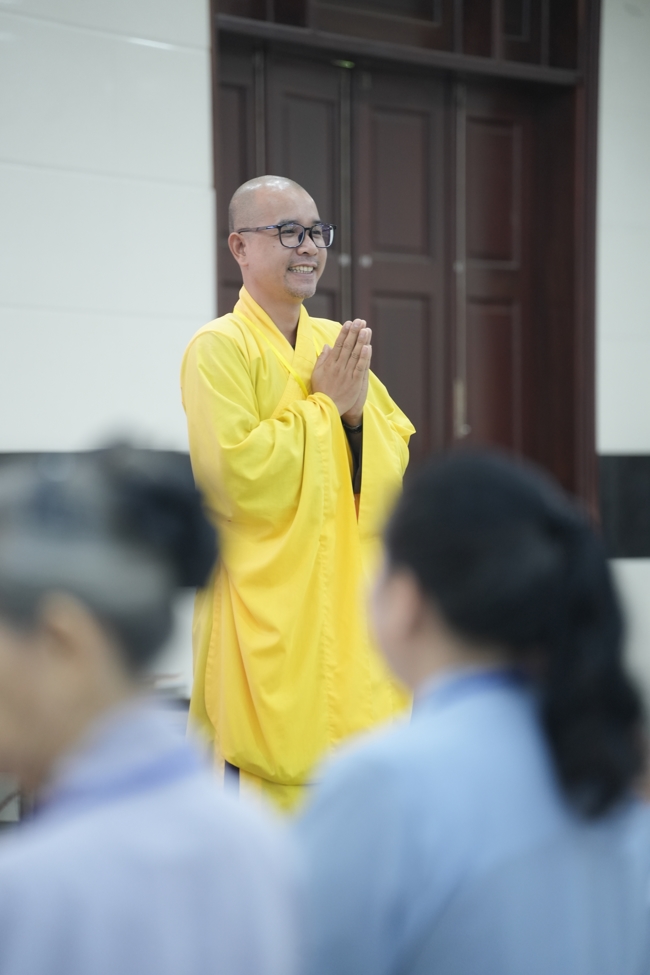 Khai khóa Khóa Tu Phật Thất lần 108.