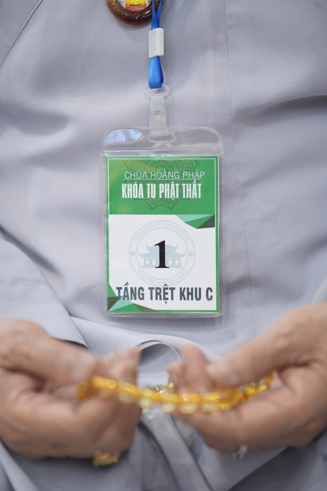 Khai khóa Khóa Tu Phật Thất lần 108.