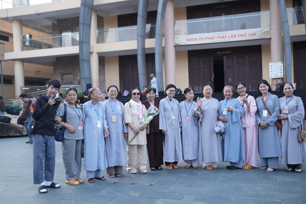KẾT KHÓA KHÓA TU PHẬT THẤT LẦN 108.