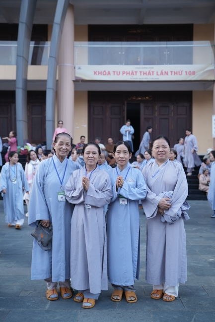 KẾT KHÓA KHÓA TU PHẬT THẤT LẦN 108.