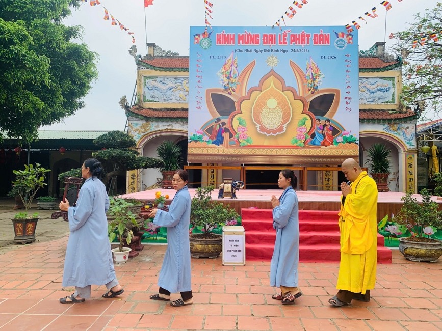 Chùa Đống Cao (Thanh Hóa): Cộng tu niệm Phật Một Ngày.