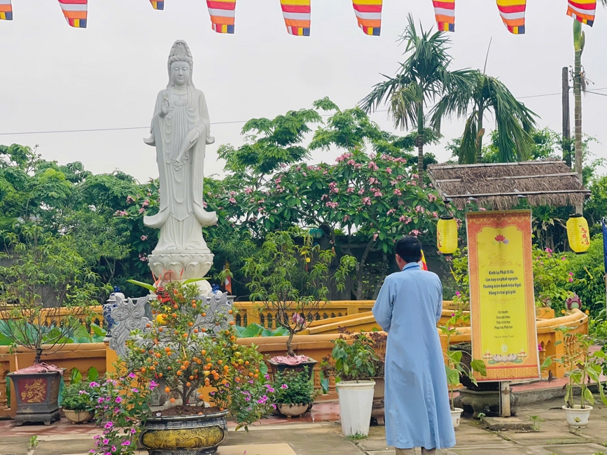 Chùa Đống Cao (Thanh Hóa): Cộng tu niệm Phật Một Ngày.