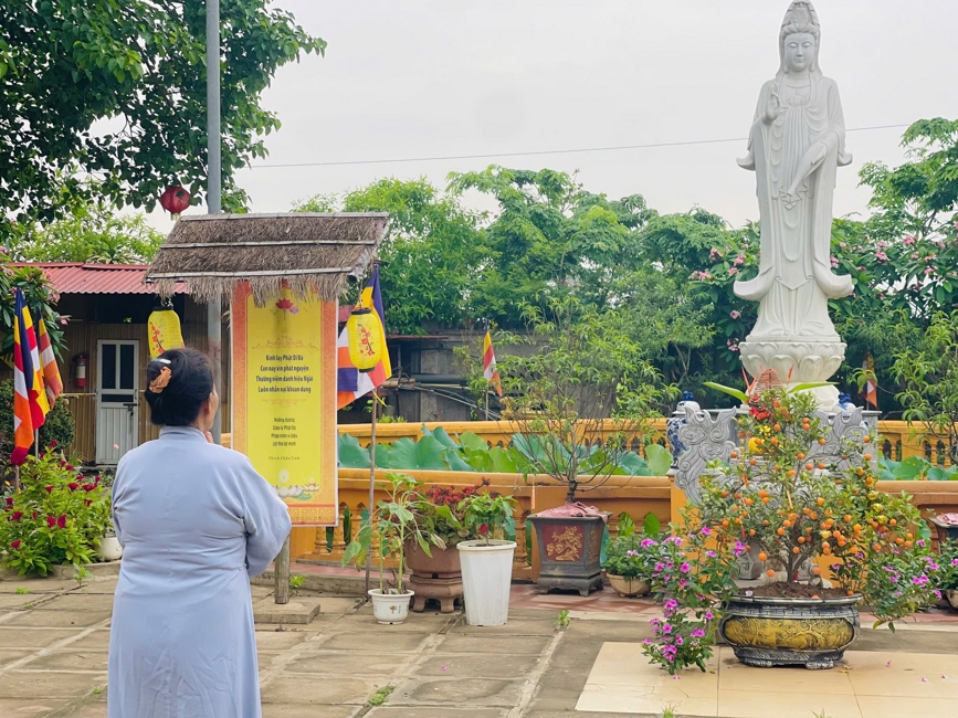 Chùa Đống Cao (Thanh Hóa): Cộng tu niệm Phật Một Ngày.