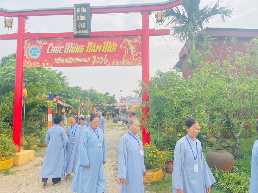 Chùa Đống Cao (Thanh Hóa): Cộng tu niệm Phật Một Ngày.