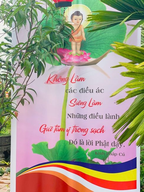 Chùa Đống Cao (Thanh Hóa): Cộng tu niệm Phật Một Ngày.