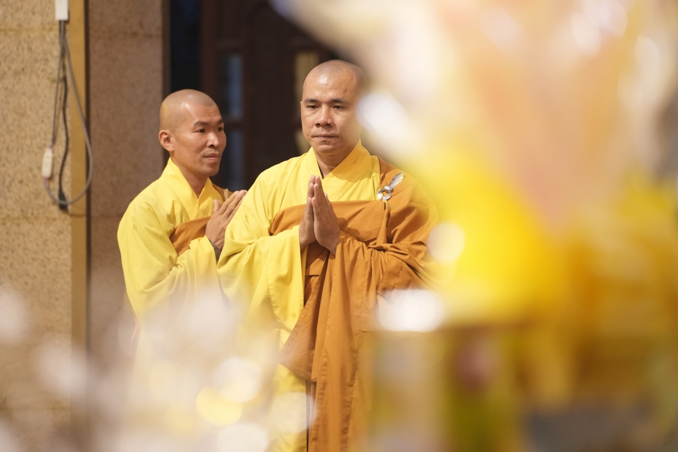 Viếng tang lễ Trưởng lão Hòa thượng Giác Tường.