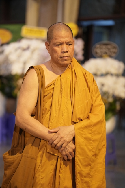 Viếng tang lễ Trưởng lão Hòa thượng Giác Tường.