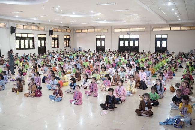 Khoá tu thiếu nhi “Em Về Bên Phật” Lần thứ 74.