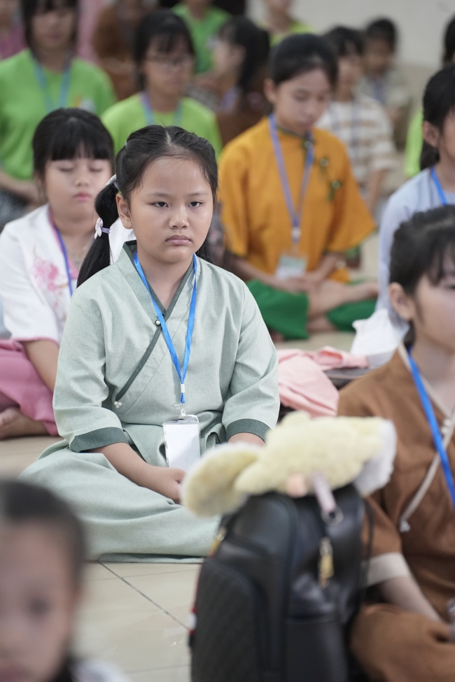 Khoá tu thiếu nhi “Em Về Bên Phật” Lần thứ 74.