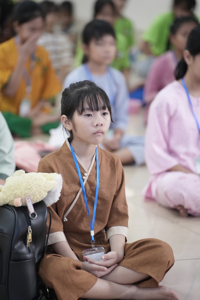 Khoá tu thiếu nhi “Em Về Bên Phật” Lần thứ 74.