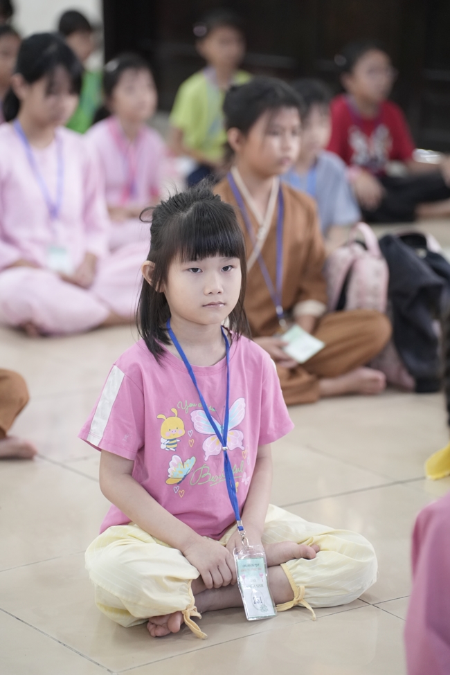 Khoá tu thiếu nhi “Em Về Bên Phật” Lần thứ 74.