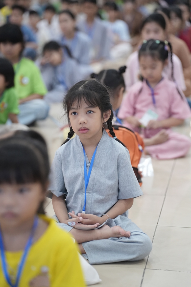Khoá tu thiếu nhi “Em Về Bên Phật” Lần thứ 74.