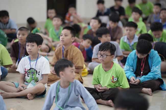 Khoá tu thiếu nhi “Em Về Bên Phật” Lần thứ 74.