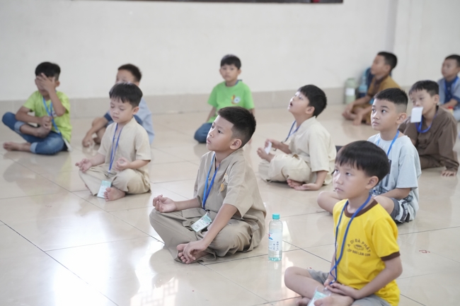 Khoá tu thiếu nhi “Em Về Bên Phật” Lần thứ 74.