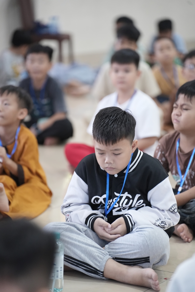 Khoá tu thiếu nhi “Em Về Bên Phật” Lần thứ 74.