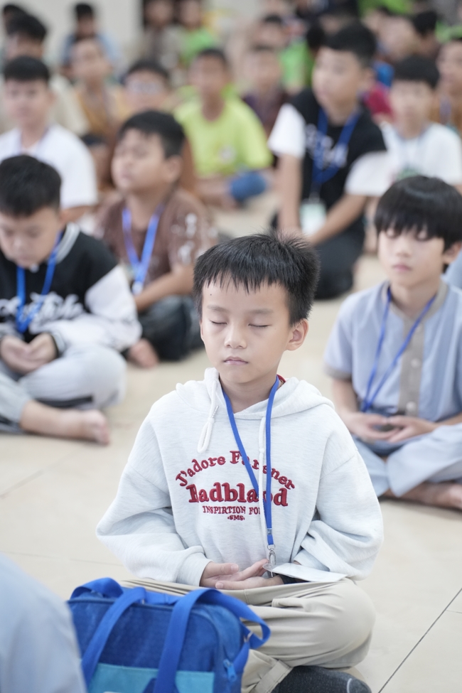 Khoá tu thiếu nhi “Em Về Bên Phật” Lần thứ 74.