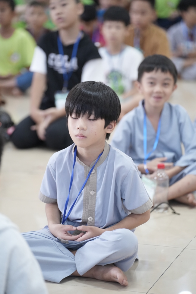 Khoá tu thiếu nhi “Em Về Bên Phật” Lần thứ 74.