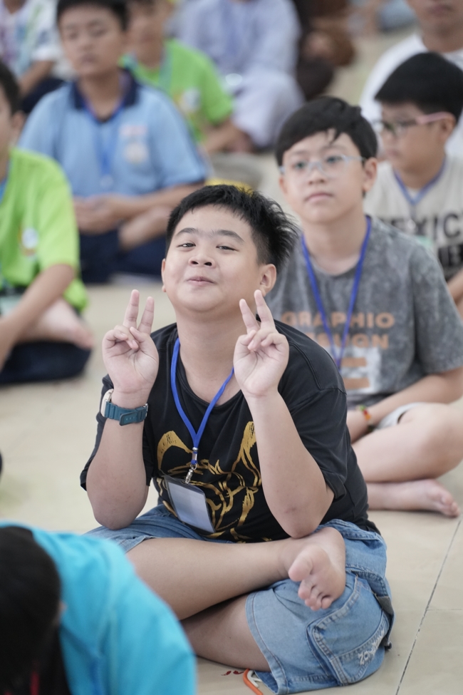 Khoá tu thiếu nhi “Em Về Bên Phật” Lần thứ 74.
