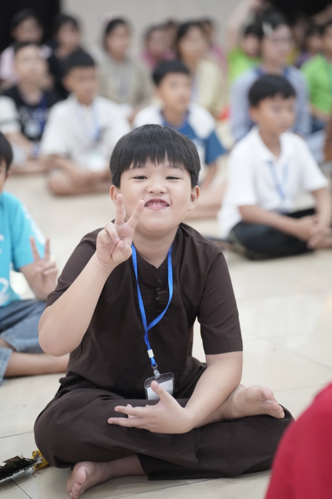 Khoá tu thiếu nhi “Em Về Bên Phật” Lần thứ 74.