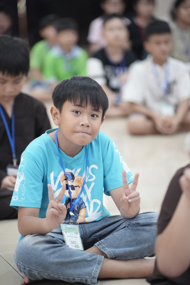 Khoá tu thiếu nhi “Em Về Bên Phật” Lần thứ 74.