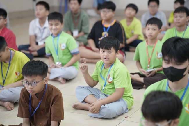Khoá tu thiếu nhi “Em Về Bên Phật” Lần thứ 74.