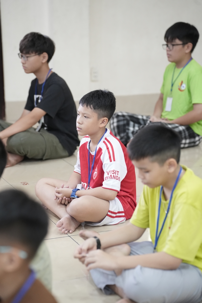 Khoá tu thiếu nhi “Em Về Bên Phật” Lần thứ 74.
