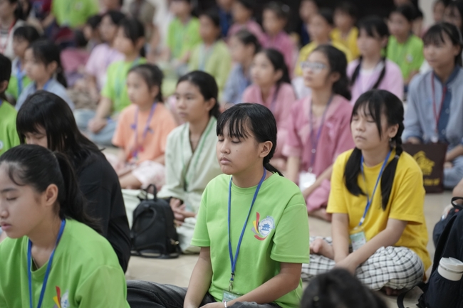 Khoá tu thiếu nhi “Em Về Bên Phật” Lần thứ 74.