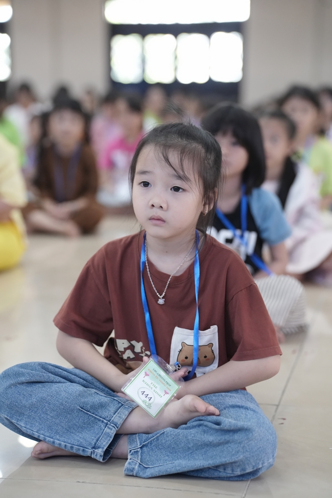 Khoá tu thiếu nhi “Em Về Bên Phật” Lần thứ 74.