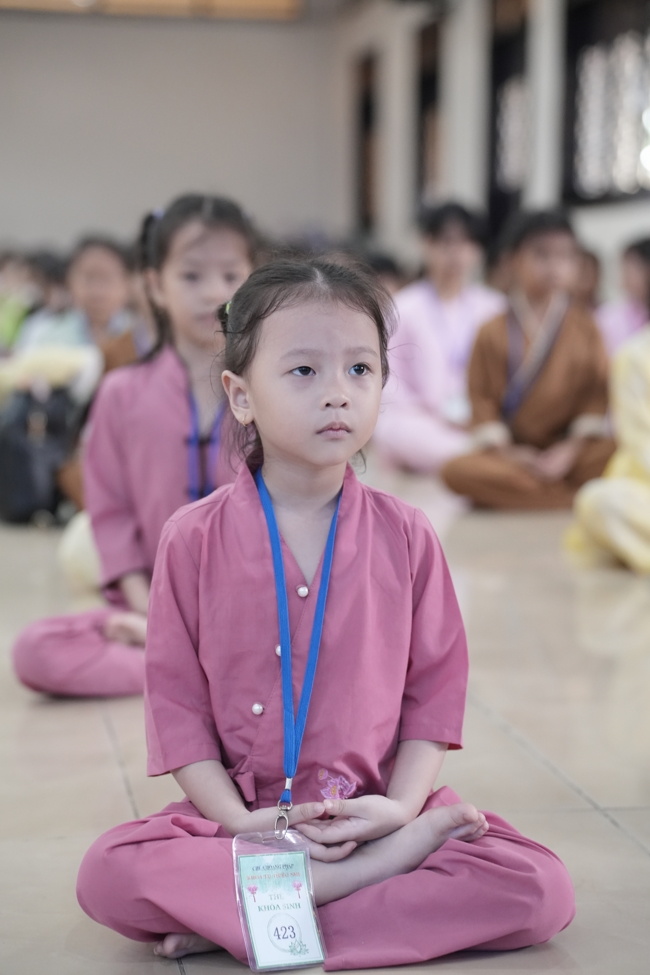 Khoá tu thiếu nhi “Em Về Bên Phật” Lần thứ 74.