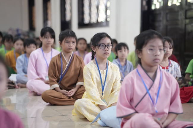 Khoá tu thiếu nhi “Em Về Bên Phật” Lần thứ 74.