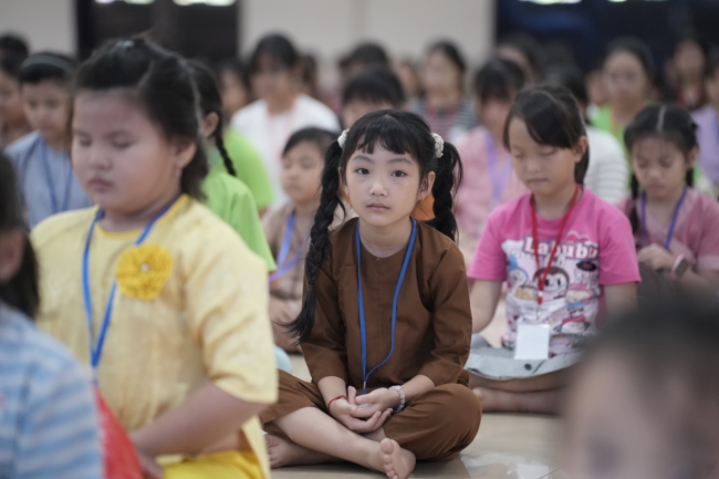 Khoá tu thiếu nhi “Em Về Bên Phật” Lần thứ 74.
