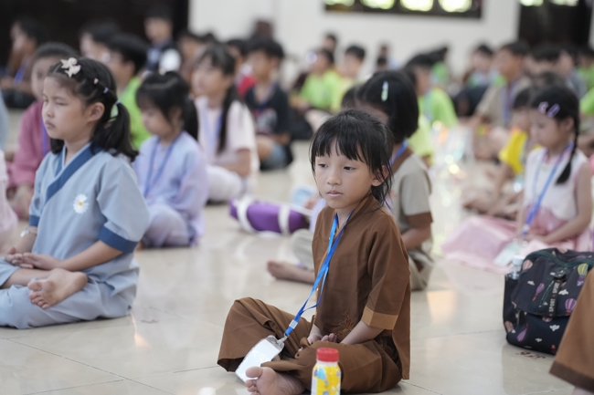Khoá tu thiếu nhi “Em Về Bên Phật” Lần thứ 74.