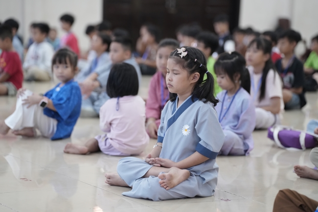 Khoá tu thiếu nhi “Em Về Bên Phật” Lần thứ 74.