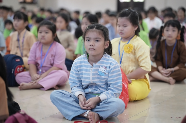 Khoá tu thiếu nhi “Em Về Bên Phật” Lần thứ 74.