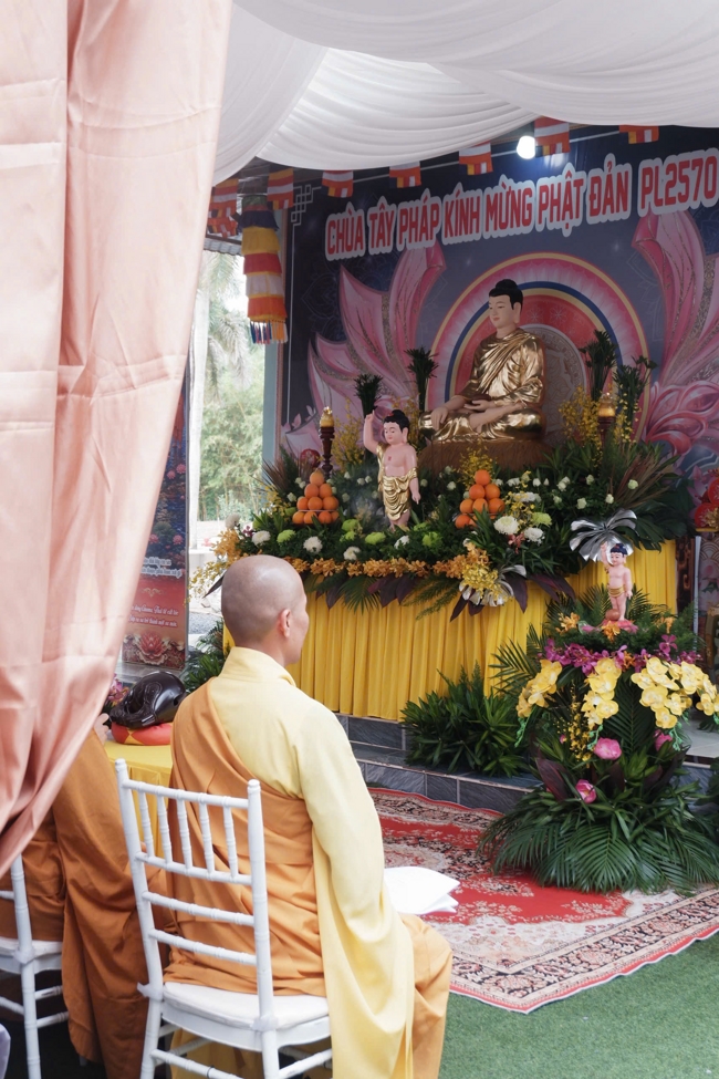 Chùa Tây Pháp (Tây Ninh): Trang nghiêm tổ chức Đại lễ Phật đản PL.2570-DL.2026.