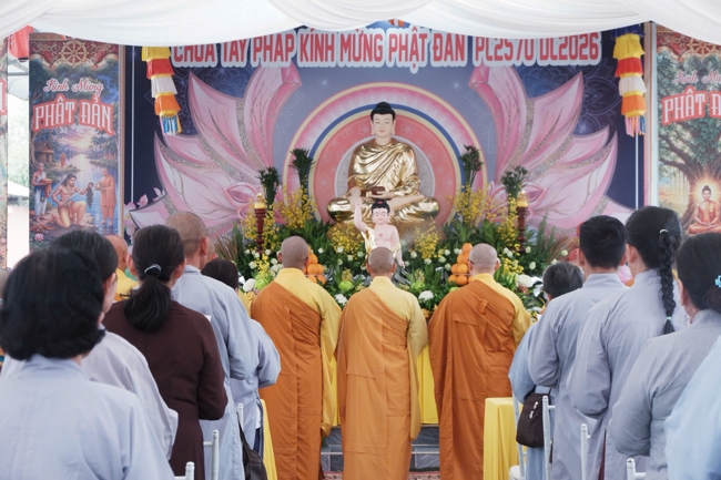 Chùa Tây Pháp (Tây Ninh): Trang nghiêm tổ chức Đại lễ Phật đản PL.2570-DL.2026.