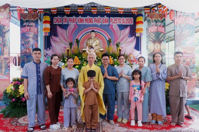 Chùa Tây Pháp (Tây Ninh): Trang nghiêm tổ chức Đại lễ Phật đản PL.2570-DL.2026.