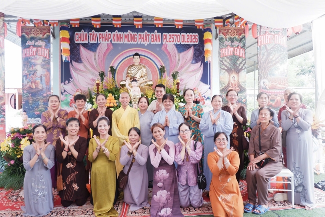 Chùa Tây Pháp (Tây Ninh): Trang nghiêm tổ chức Đại lễ Phật đản PL.2570-DL.2026.