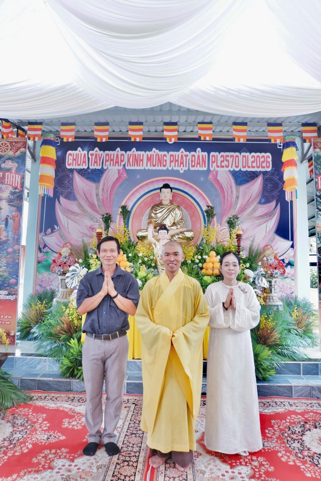 Chùa Tây Pháp (Tây Ninh): Trang nghiêm tổ chức Đại lễ Phật đản PL.2570-DL.2026.