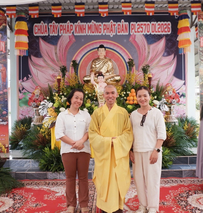 Chùa Tây Pháp (Tây Ninh): Trang nghiêm tổ chức Đại lễ Phật đản PL.2570-DL.2026.