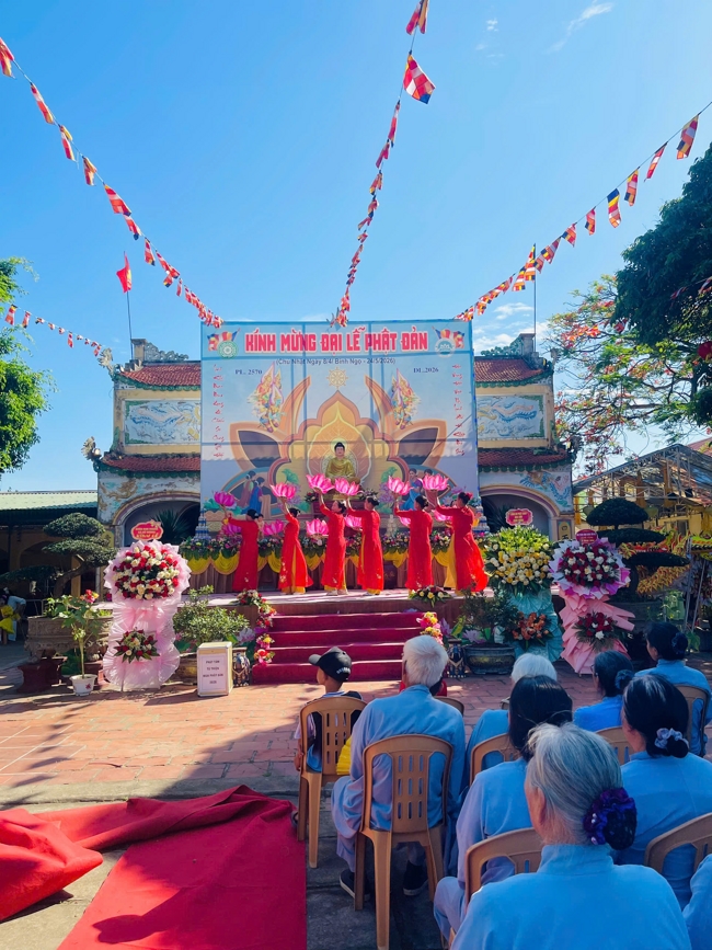 CHÙA ĐỐNG CAO (THANH HÓA): TỔ CHỨC CHƯƠNG TRÌNH ĐẠI LỄ PHẬT ĐẢN PL.2570-DL.2026.