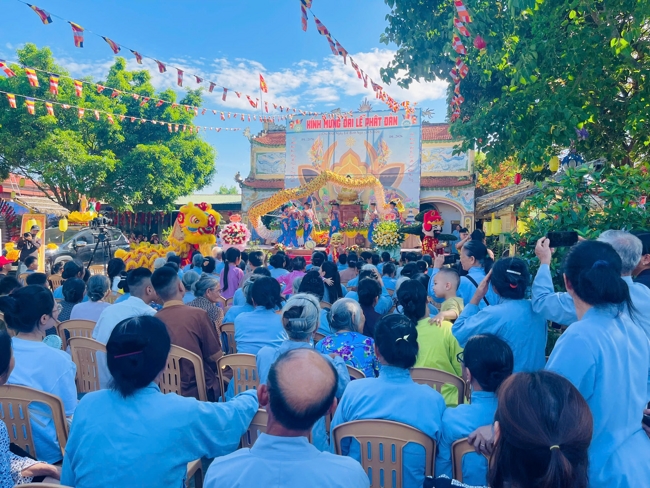 CHÙA ĐỐNG CAO (THANH HÓA): TỔ CHỨC CHƯƠNG TRÌNH ĐẠI LỄ PHẬT ĐẢN PL.2570-DL.2026.