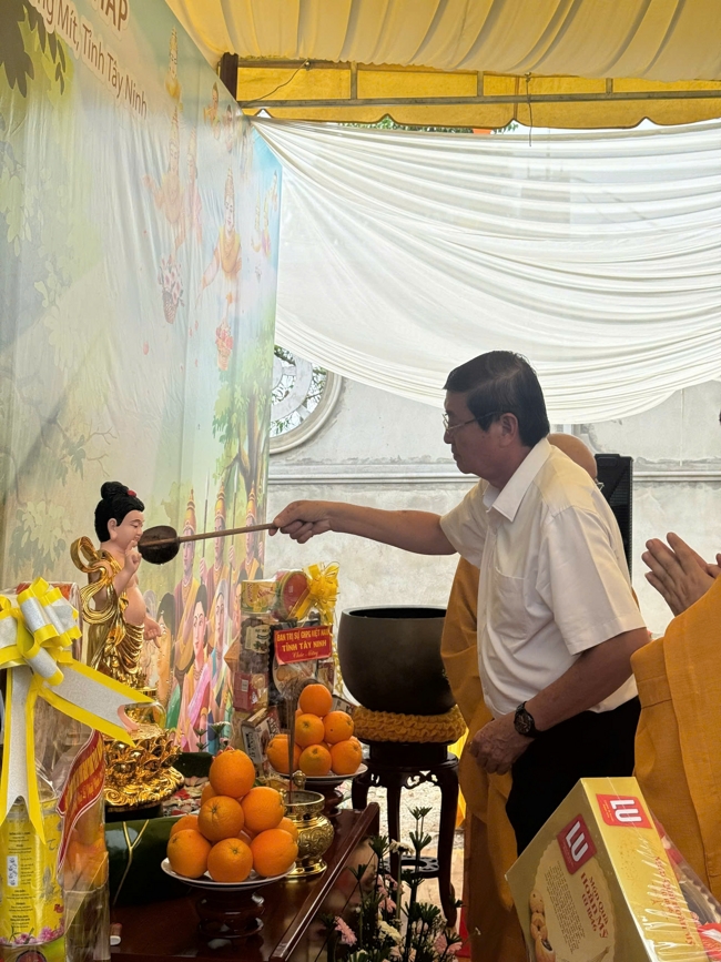 Chùa Quảng Pháp (Tây Ninh): Trang nghiêm tổ chức Đại lễ Phật đản PL.2570-DL.2026.