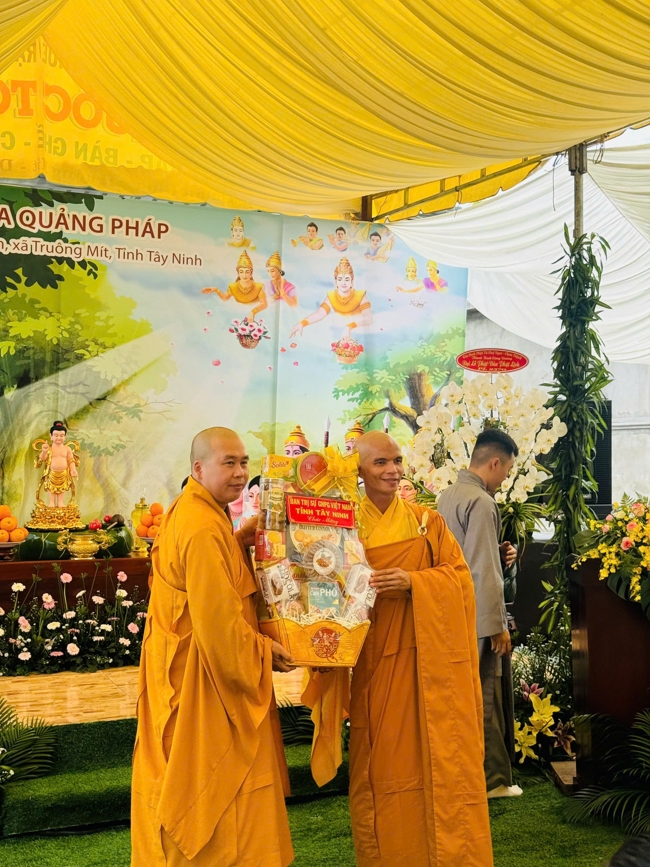 Chùa Quảng Pháp (Tây Ninh): Trang nghiêm tổ chức Đại lễ Phật đản PL.2570-DL.2026.